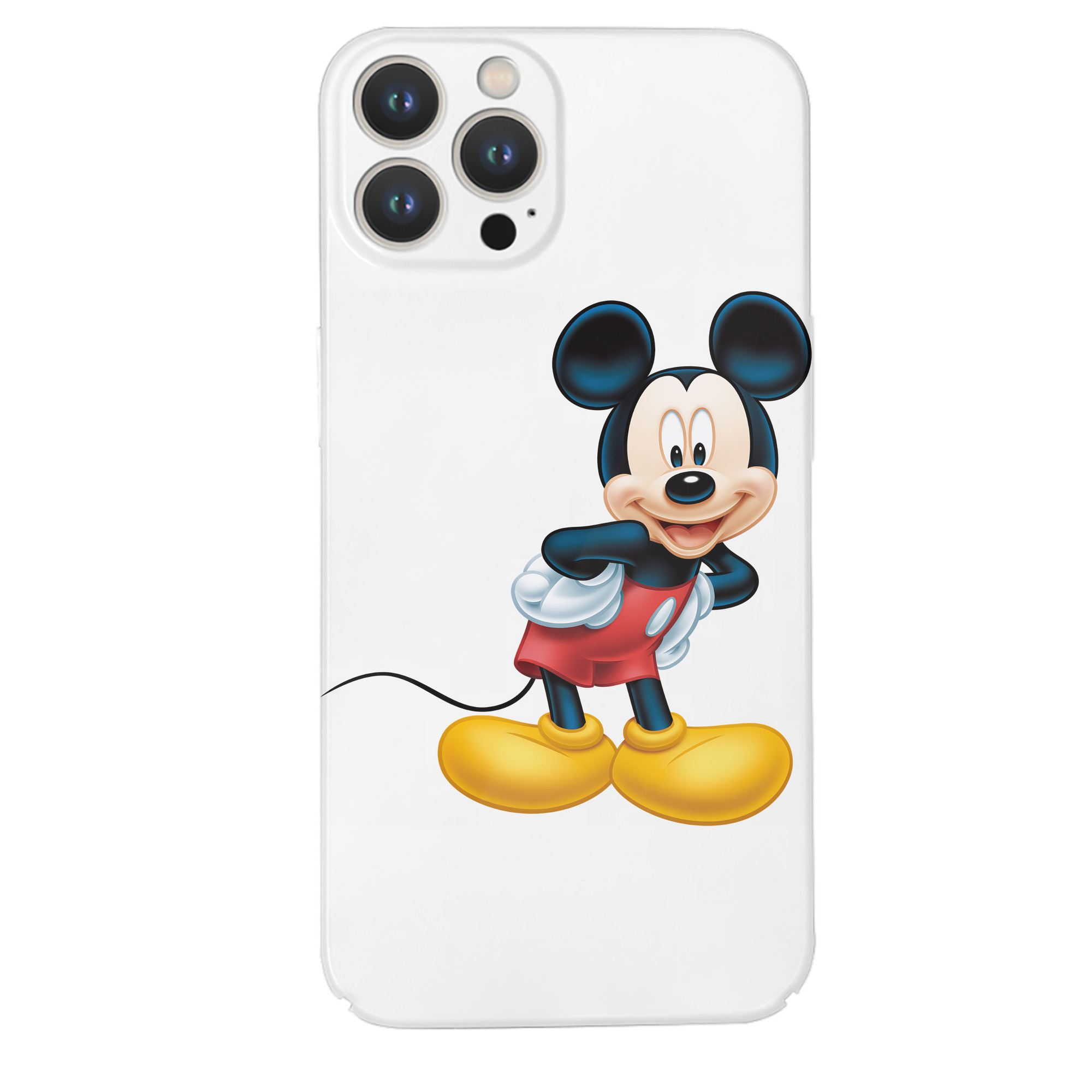 （画像用） ミッキーマウス Mickey Mouse 【iPhone 14シリーズ対応】ハードケース